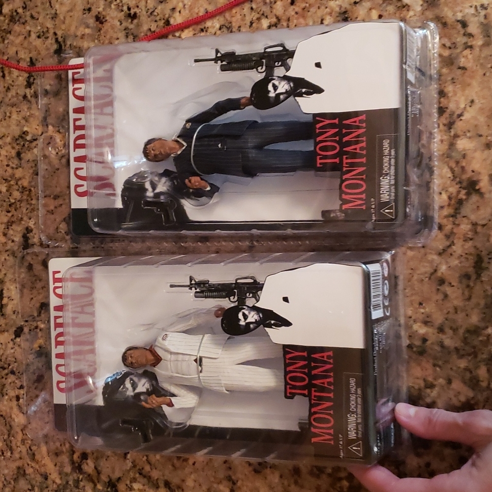 2 pack of collectable Scarface Tony Montana